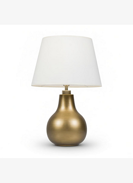 Vera Cream Headed Tumbled Gold Modern Lampshade