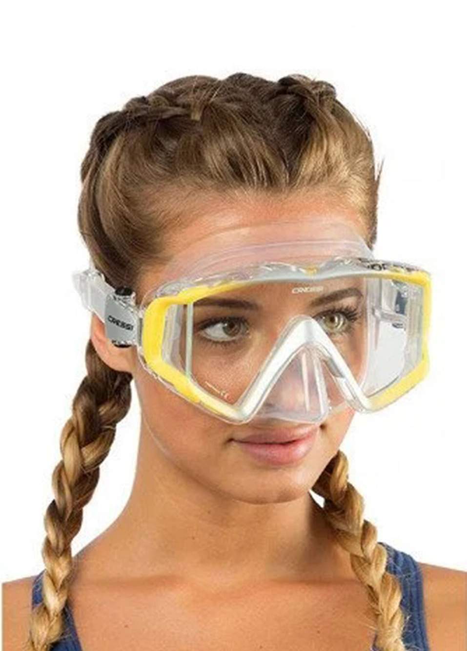Liberty Clear Yellow Diving Mask — Product image 4 of 7