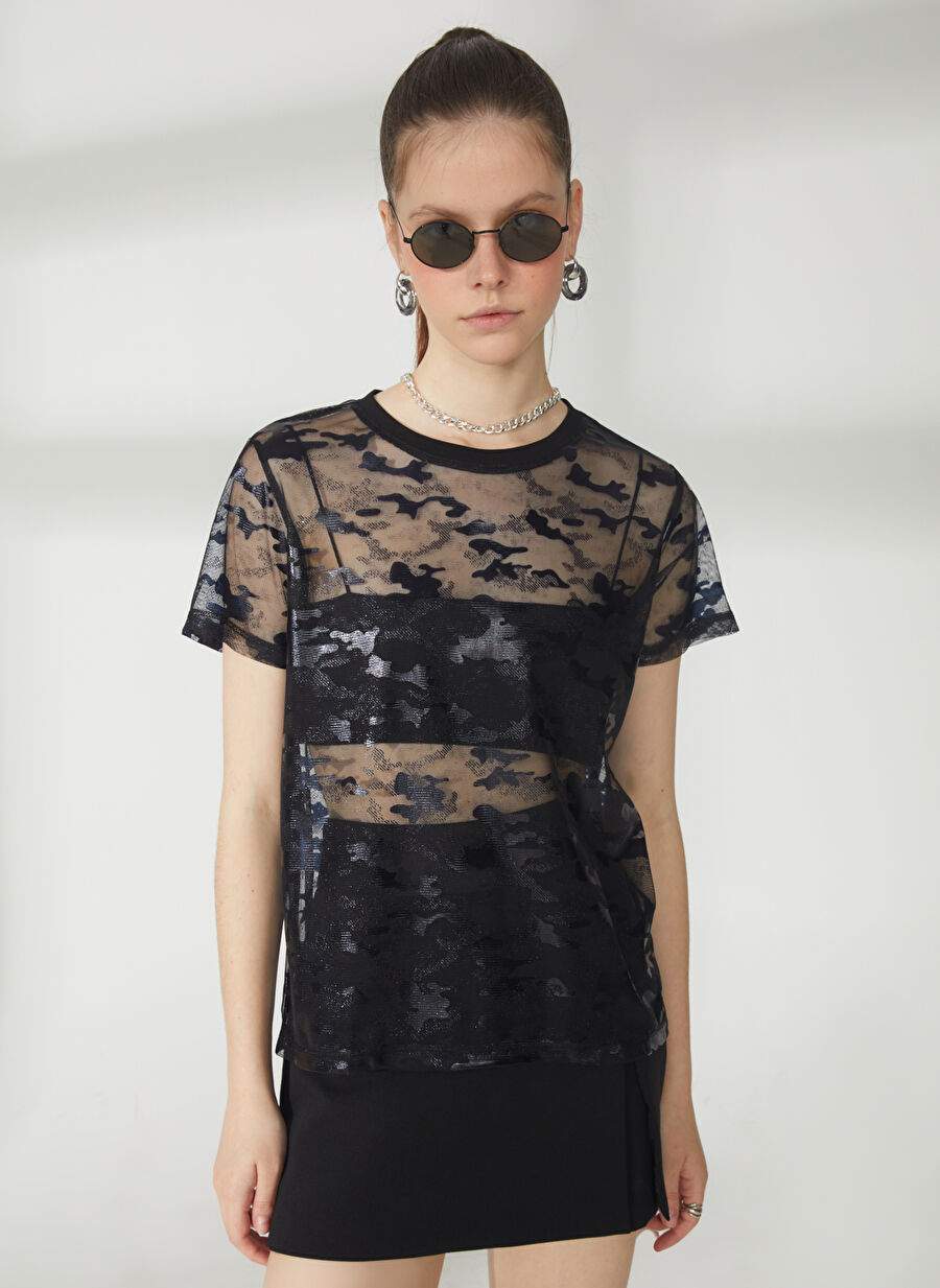 Black On Black T-Shirt — Product image 4 of 5