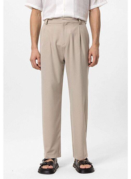 Antioch Stone High Waist Baggy Men's Trousers — Product image 3 of 35