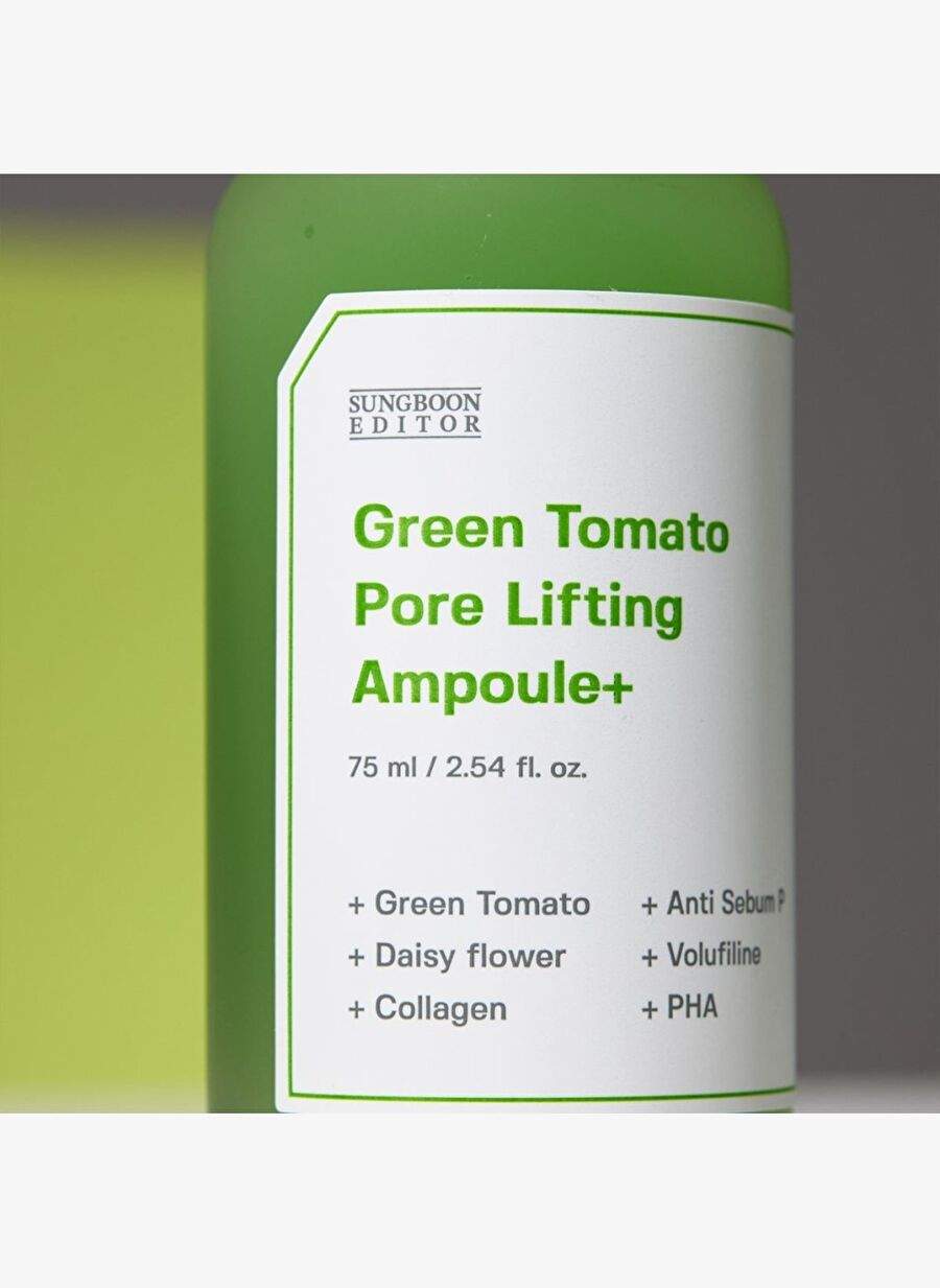 Sungboon Green Tomato Gözenek Sıkılaştırıcı ve Cilt Toparlayıcı Etkili Çok Yönlü Serum 75ml — Product image 6 of 7