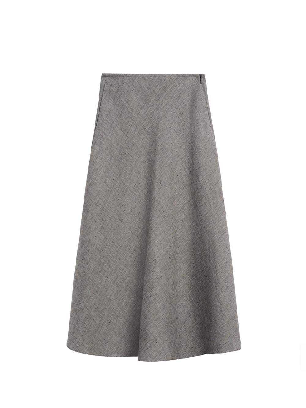 Linen flared midi skirt — Product image 15 of 16