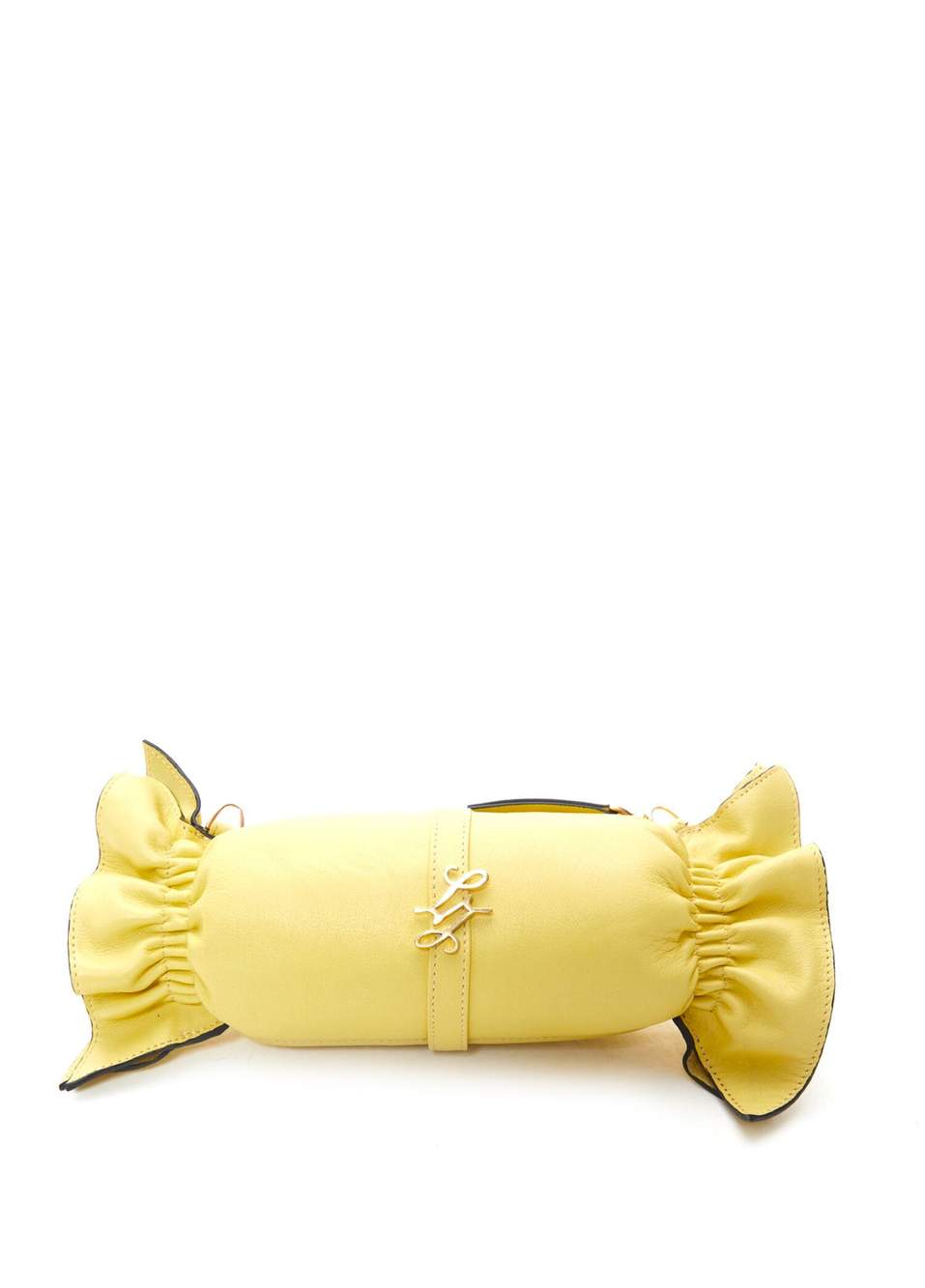Loya Sarı Deri Kadın Omuz Çantası — Product image 3 of 7