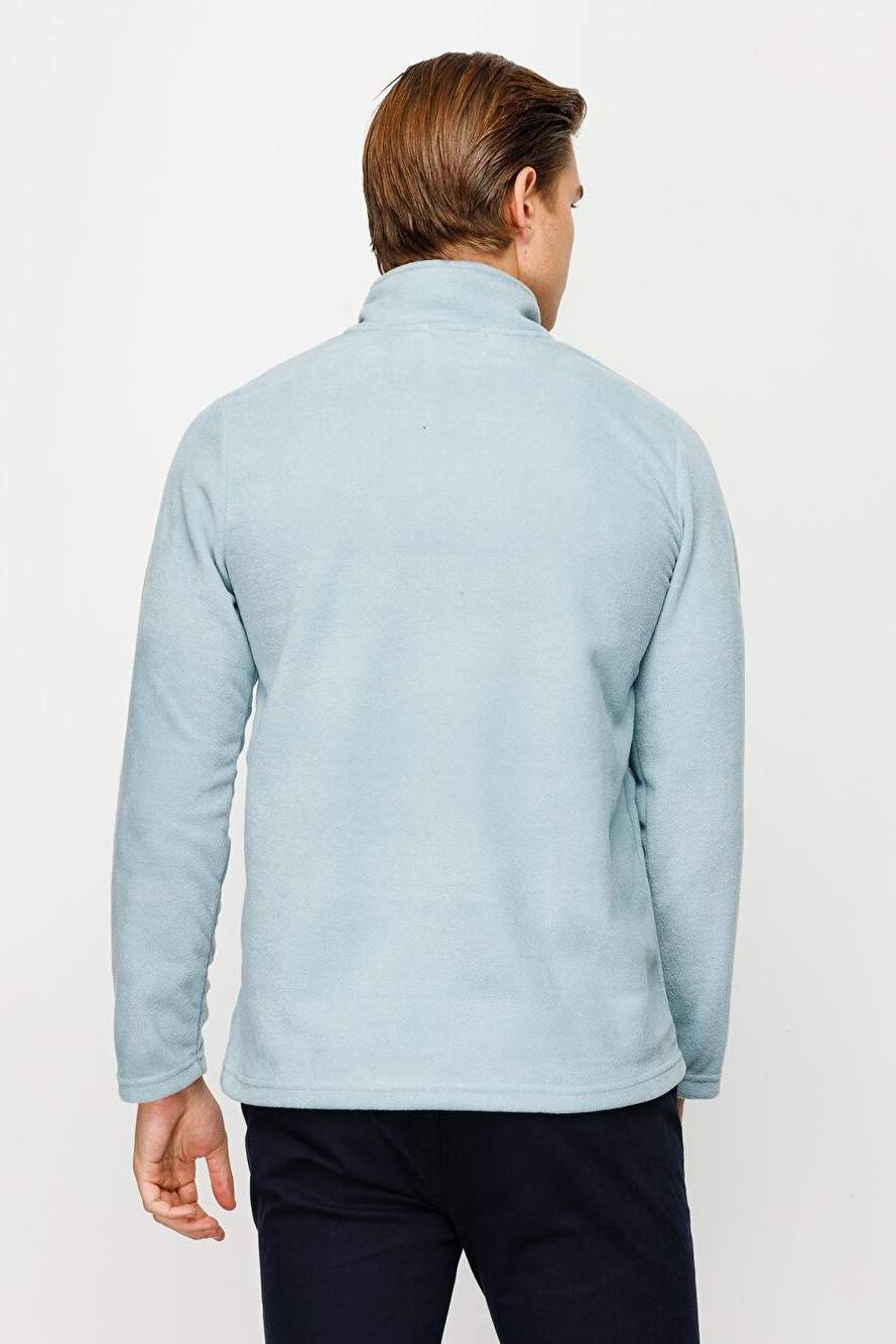Men's Blue Standard Yarim Zipper Polar — Product image 3 of 6