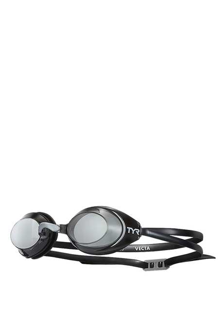 Vecta Black Unisex Swimmer Racing Goggles