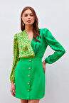 Kruvaze Desenli Bodysuit Sar Ekru — Product image 23 of 30