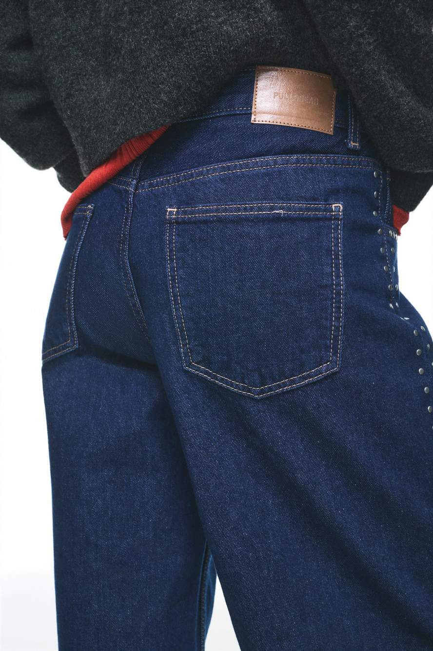 Wide-leg stud jeans — Product image 19 of 60