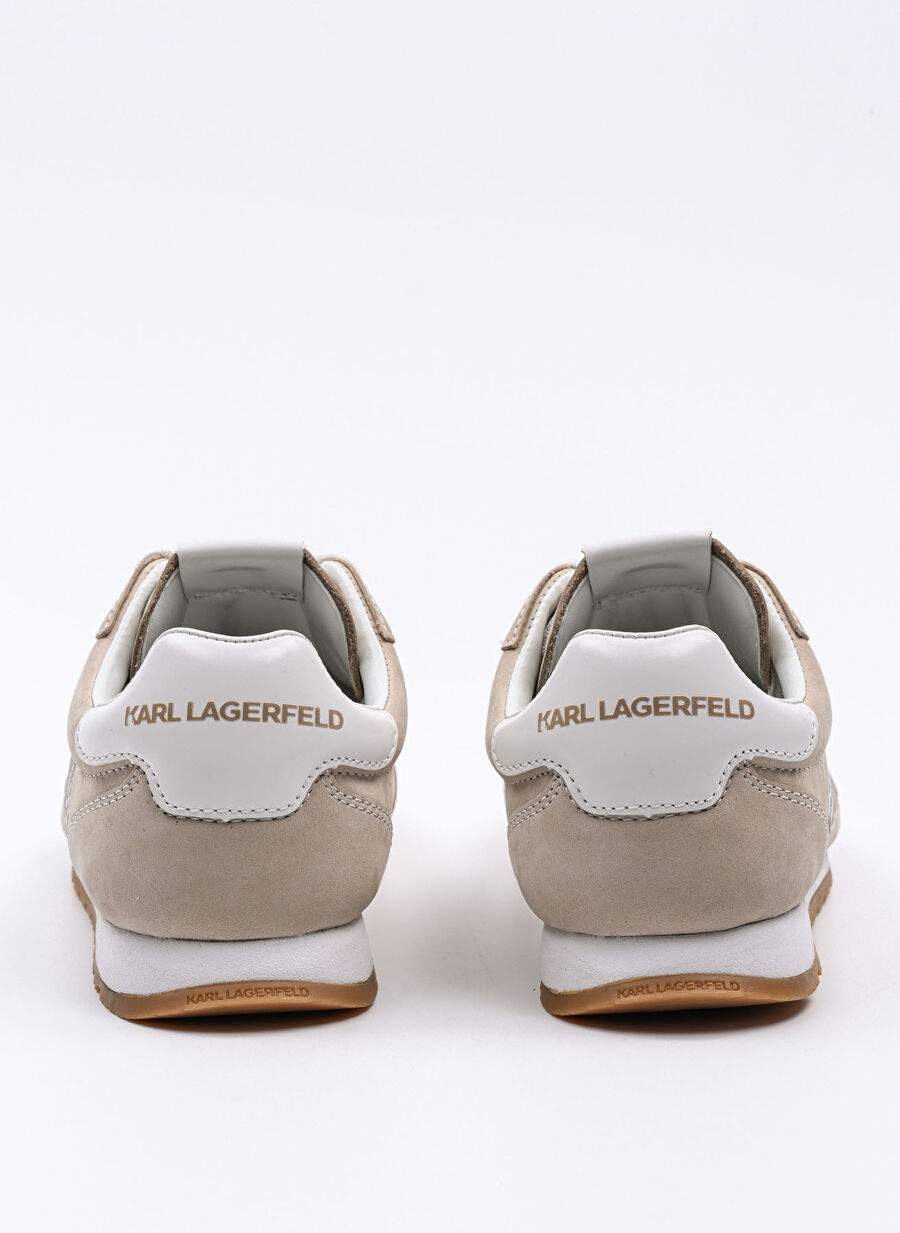 Karl Lagerfeld Bej Kadn Deri Sneaker Kl65912 — Product image 4 of 5