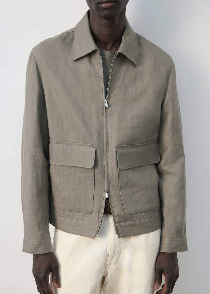 100% linen jacket with pockets — Product image 27 of 30