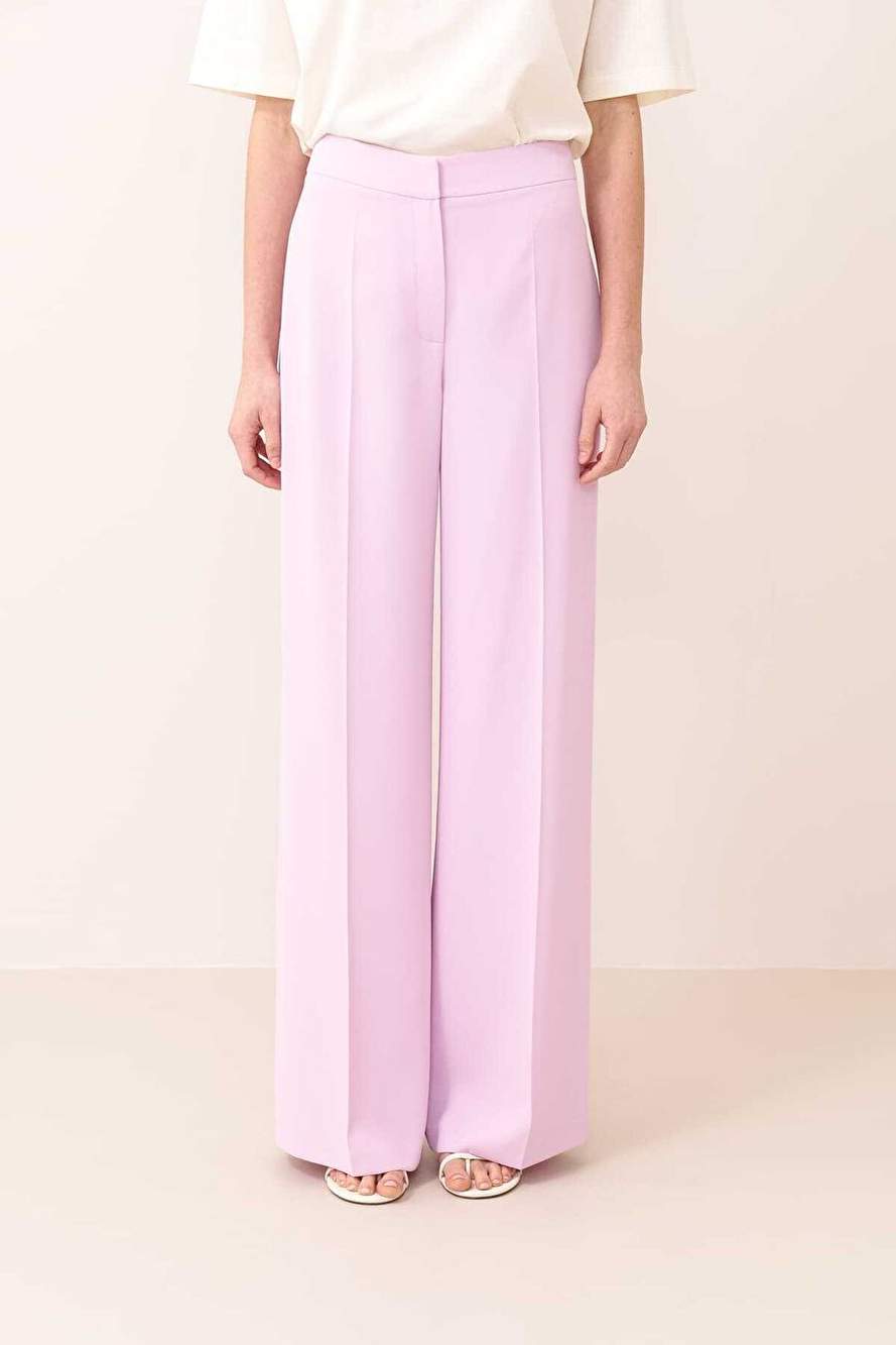 Wide Leg Trousers Lilac Y2412055_017 — Product image 3 of 3