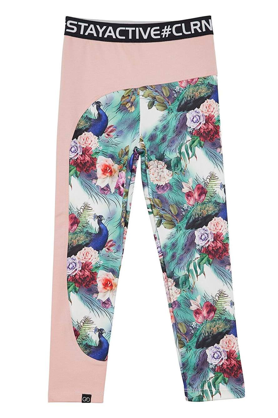 Modern Romance Çiçek Desenli Kız Çocuk Spor Tayt — Product image 6 of 6