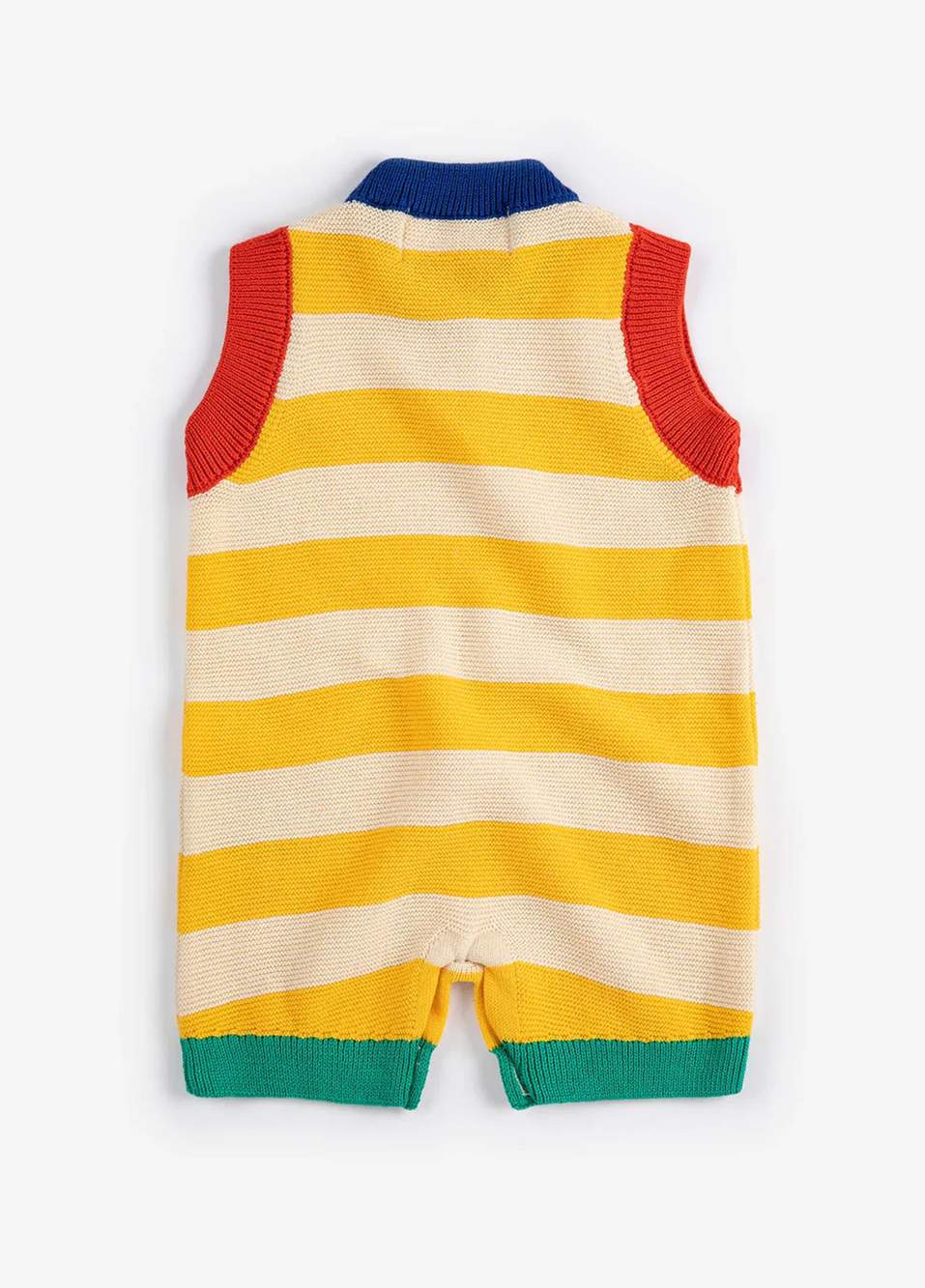 BC Colorful Striped Unisex Baby Knitted Jumpsuit — صورة المنتج 3 من 3