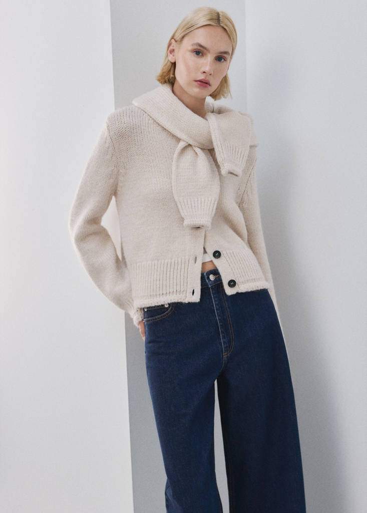 Wide leg mid-rise jeans — صورة المنتج 14 من 16