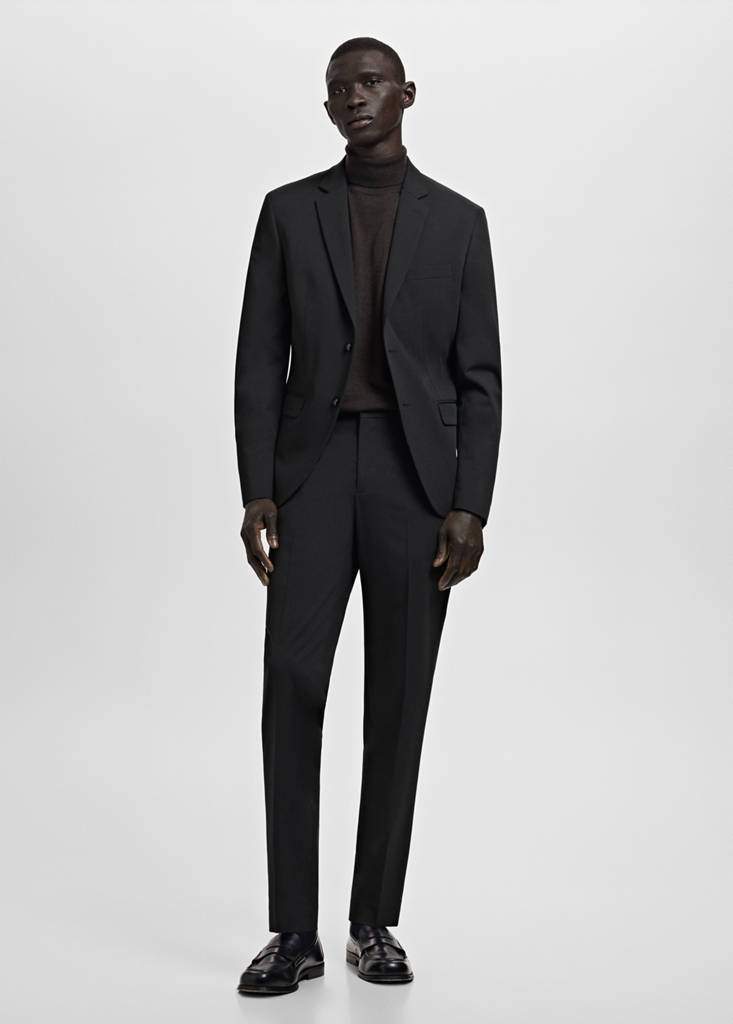 Super slim-fit suit jacket in stretch fabric — Product image 10 of 30