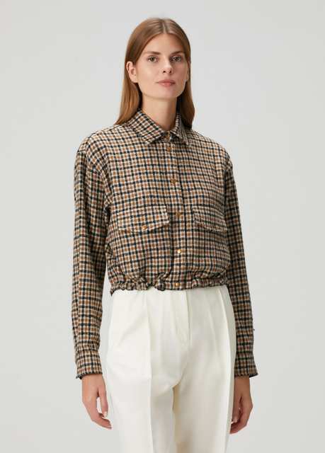 Brown Plaid Shirt