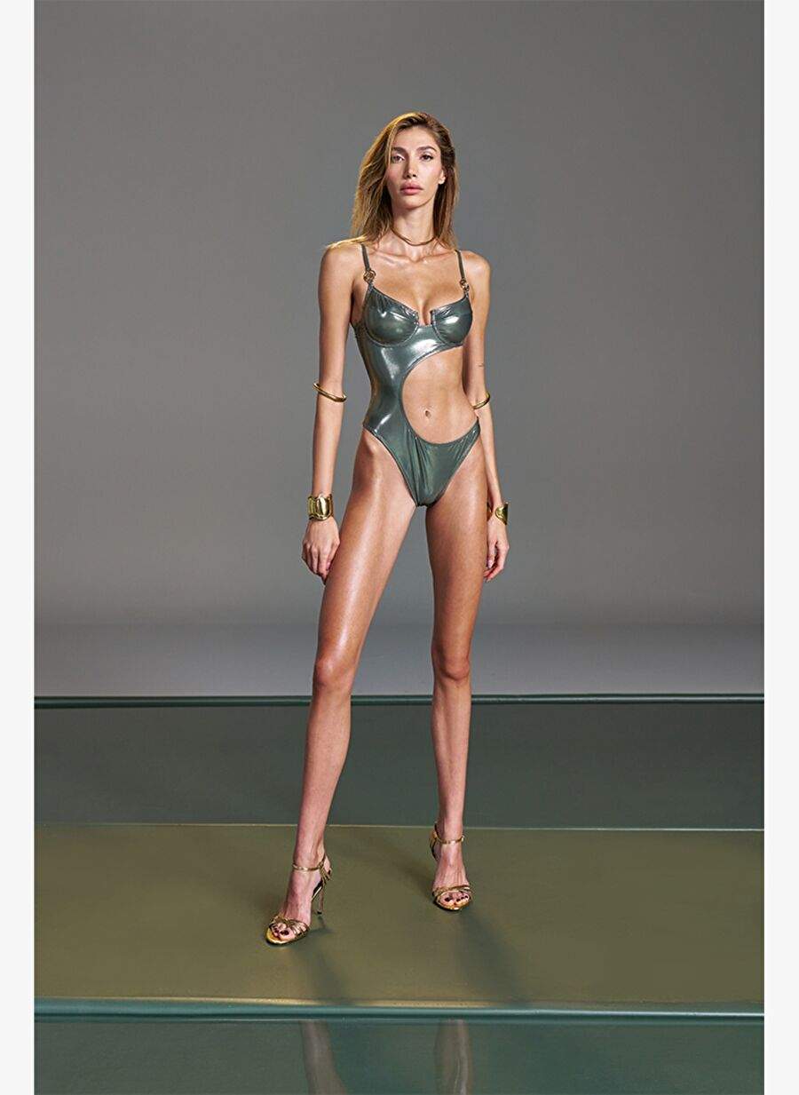 Starlight Emerald Gleam Accessories Ballen Swimsuit — صورة المنتج 3 من 6