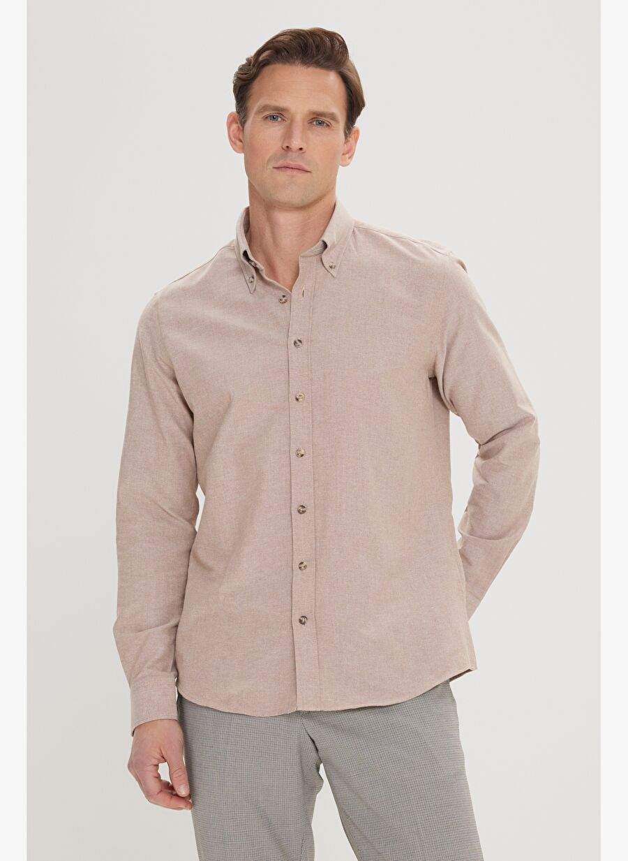 Anthracite Men's Cotton Shirt 4A2000000050 — Product image 4 of 8