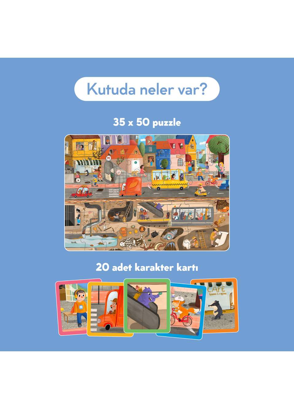 Exploring My City: 48 Parça Puzzle ve Tahmin Oyunu — صورة المنتج 7 من 8
