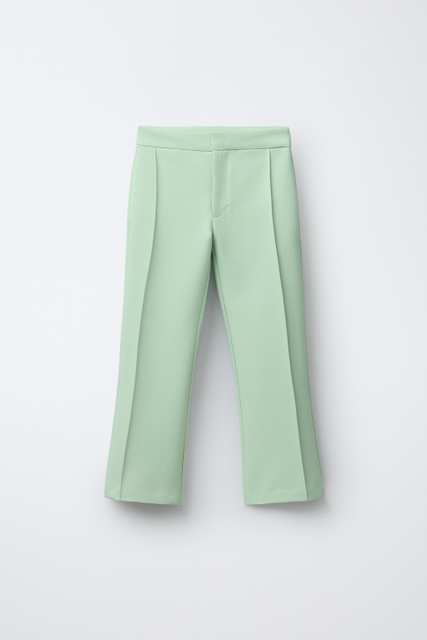 FLARE TROUSERS WITH SEAM DETAIL
