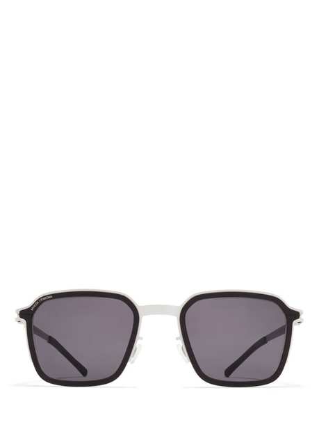Mr002 Al1 Cgy C379 White Silver Black Titanium Unisex Sunglasses