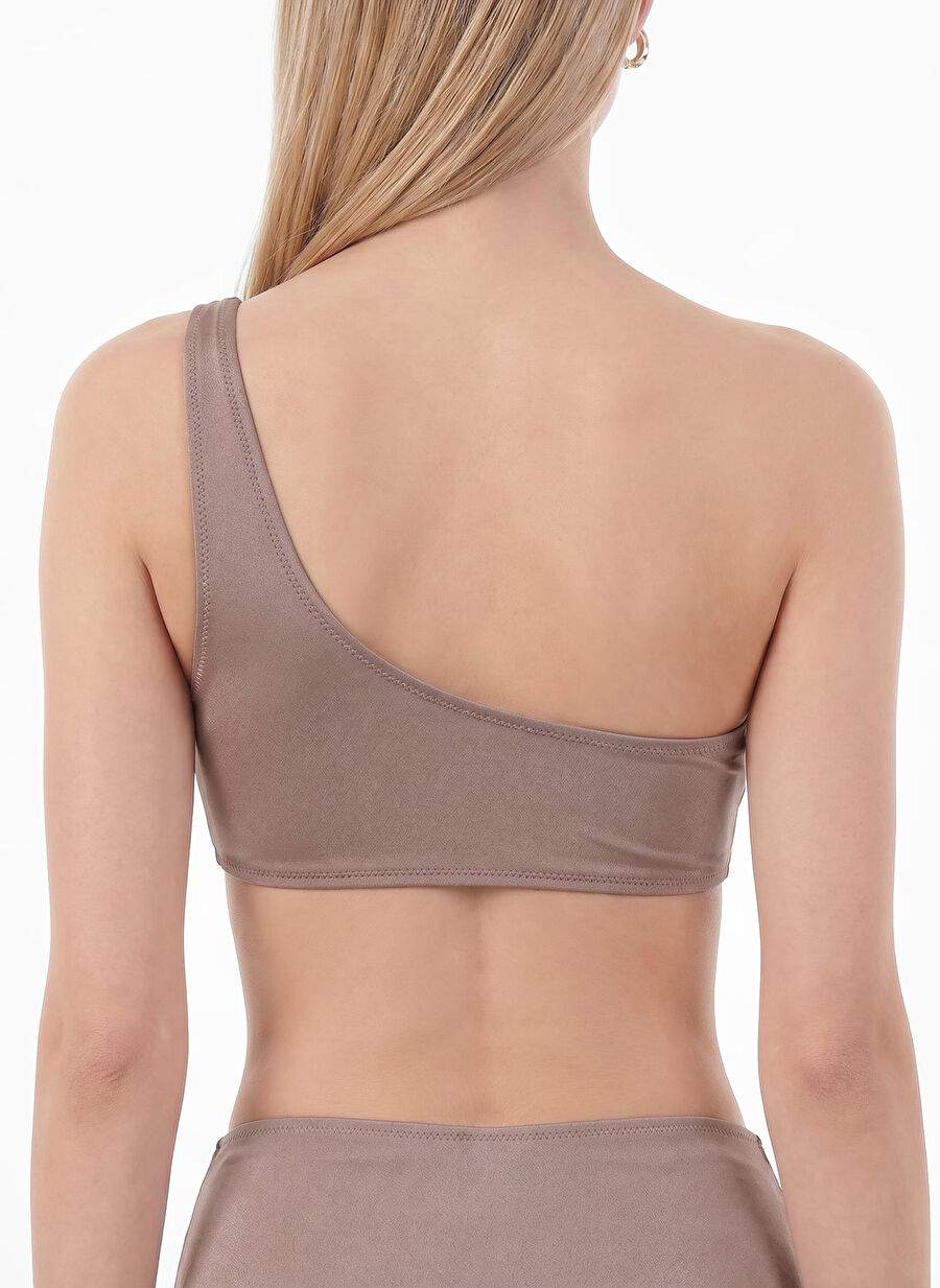 Fabrika Vizon Kadın Tek Omuz Bikini Üst 24-LONGA — صورة المنتج 5 من 7