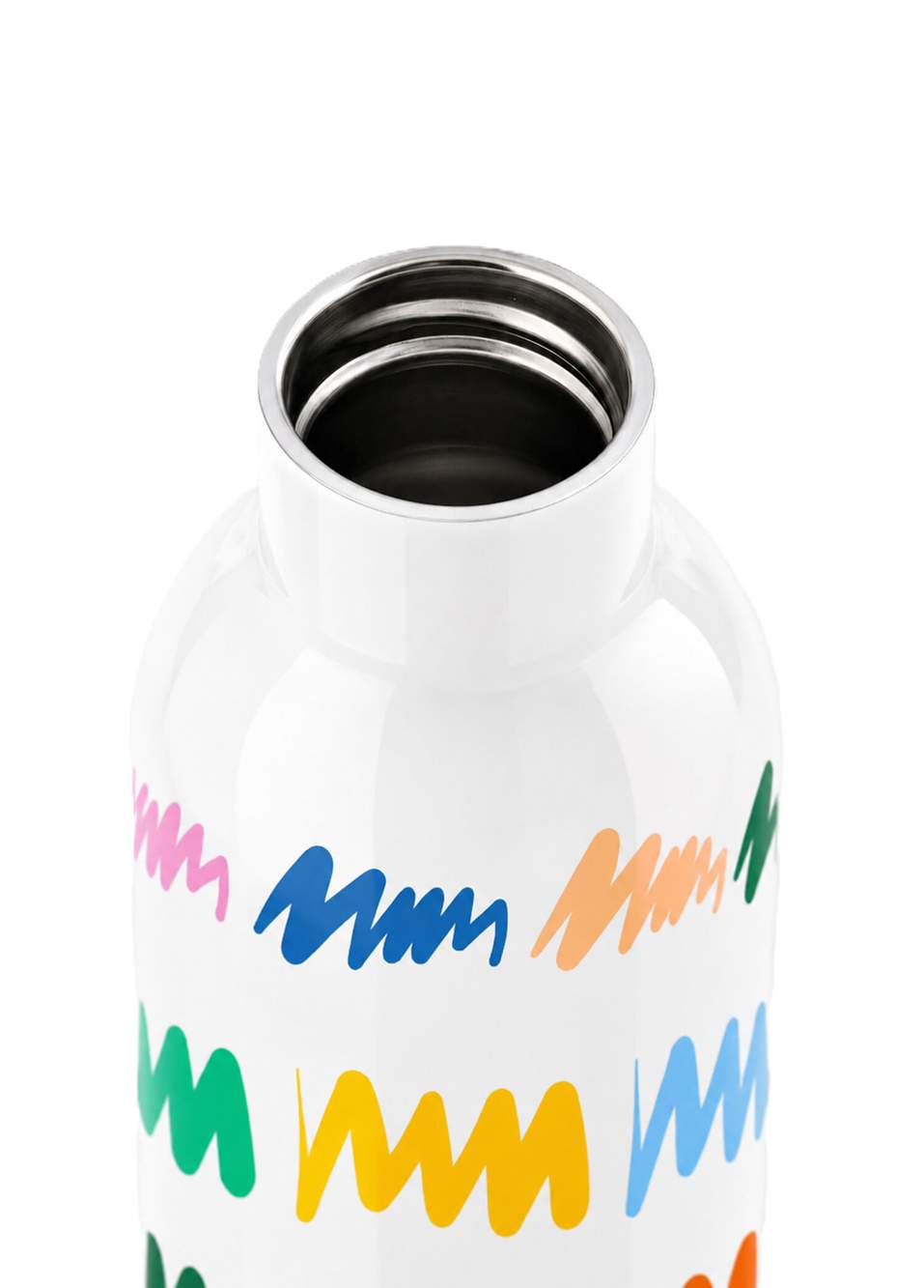 Doodle White Steel Thermos Flask 470 ml — Product image 4 of 6