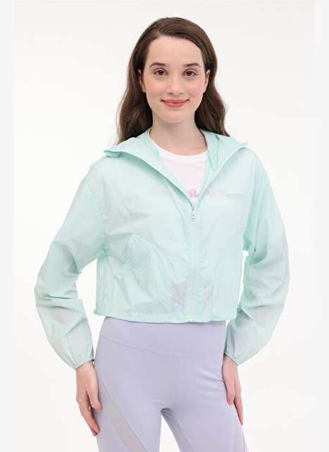 Wl Henas 8kt33 5fx Pastel Yesil Kadn Yagmurluk