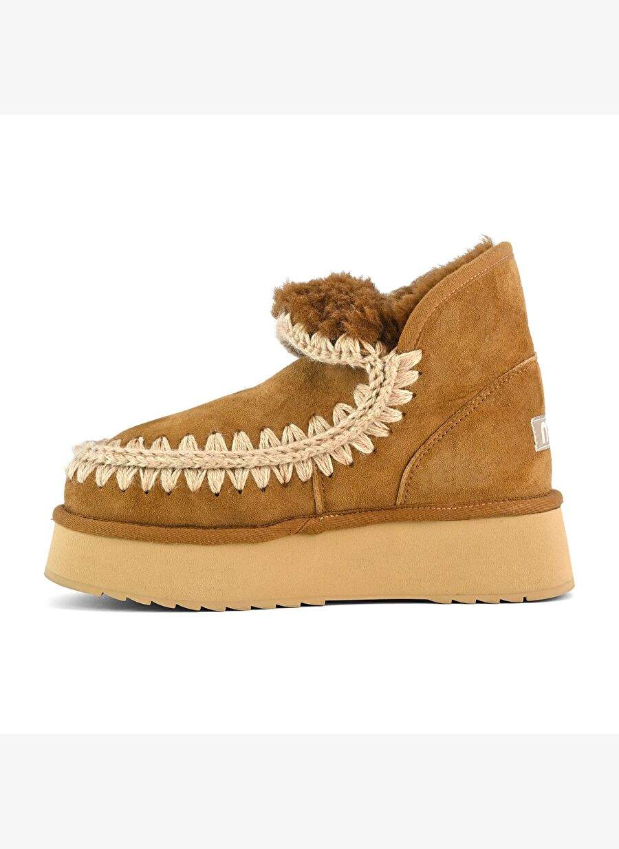 Women's Bot (Snow) MU.FW681000A COG Mou Mini Eskimo Platform Boot Cognac — Product image 5 of 5