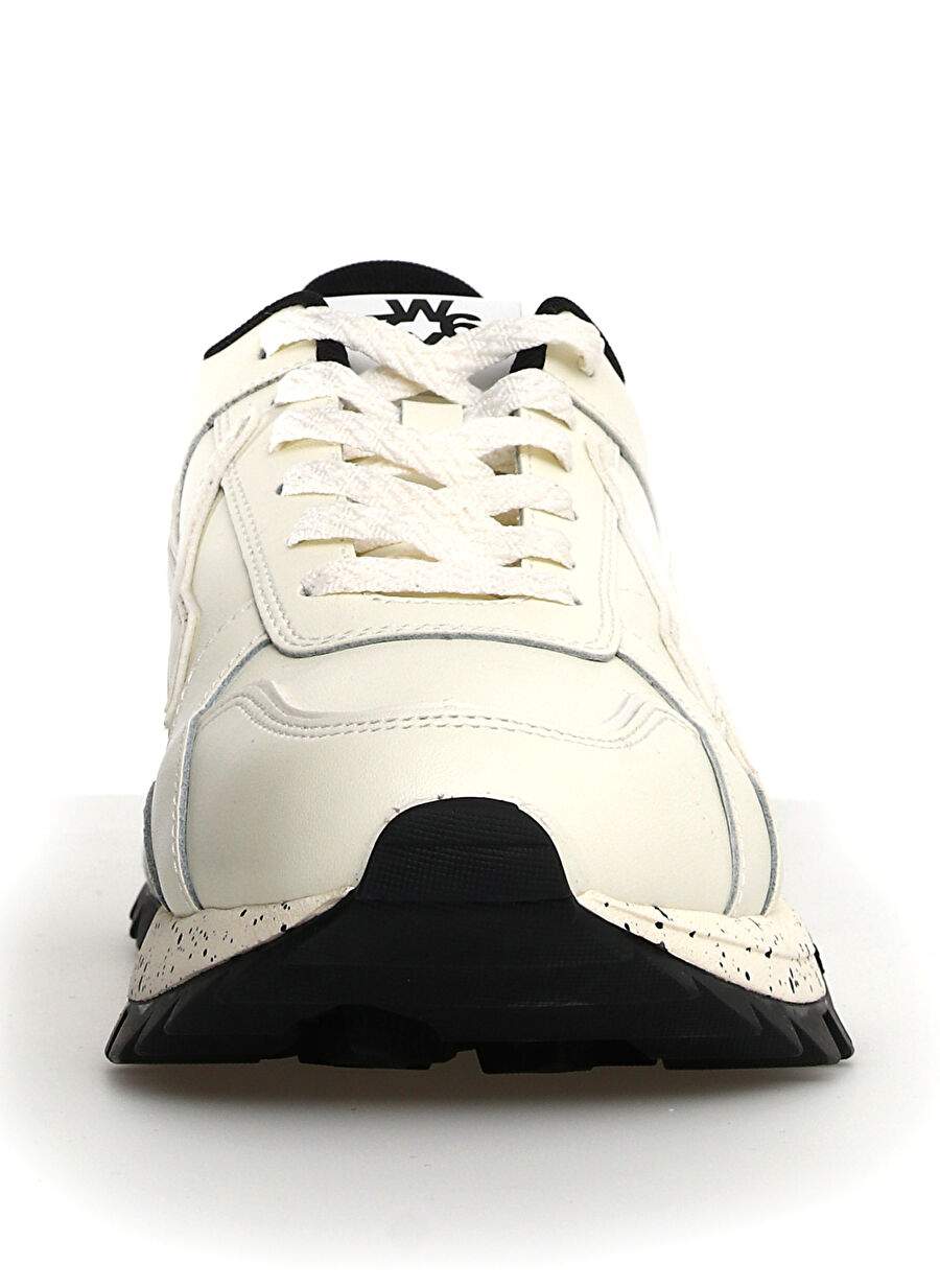 W6yz White Male Leather Sneaker Breeze 3 — Product image 4 of 6