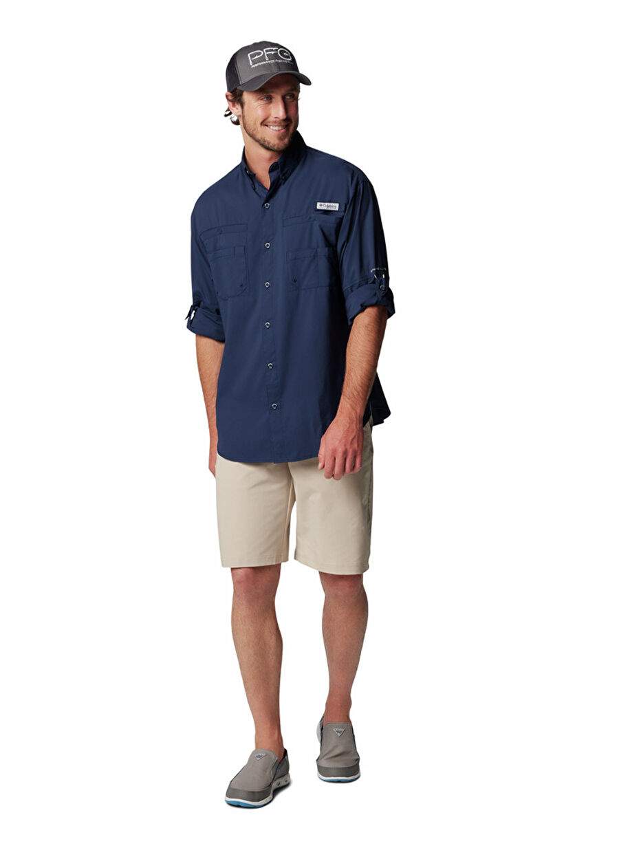Columbia FM7253 Navy Mens Shirt — Product image 7 of 8