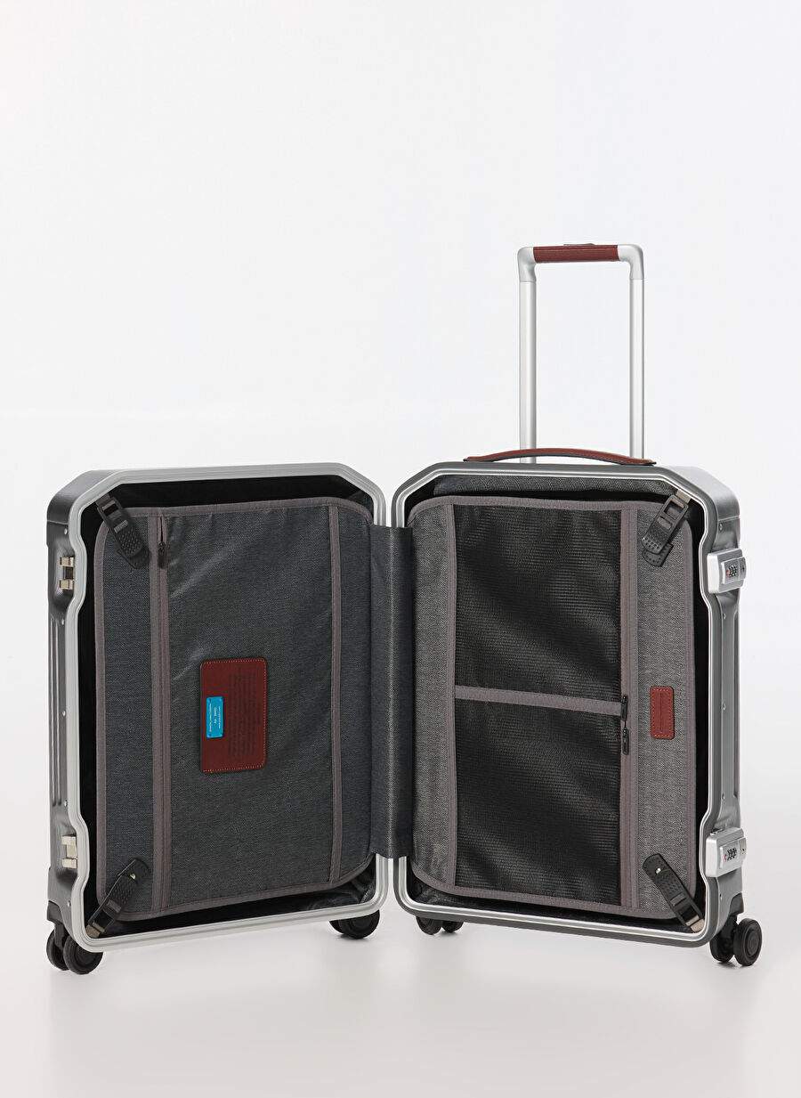 Piquadro Anthracite Unisex Czechs Hard Suitcase BV4425PQLM — Product image 10 of 10
