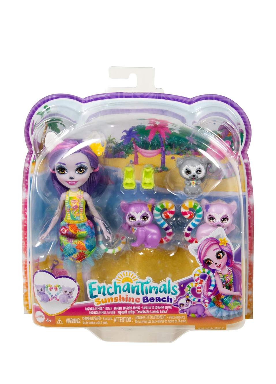 Lemur Ailesi Bebek Figür Oyun Seti HRX86 — Product image 6 of 6