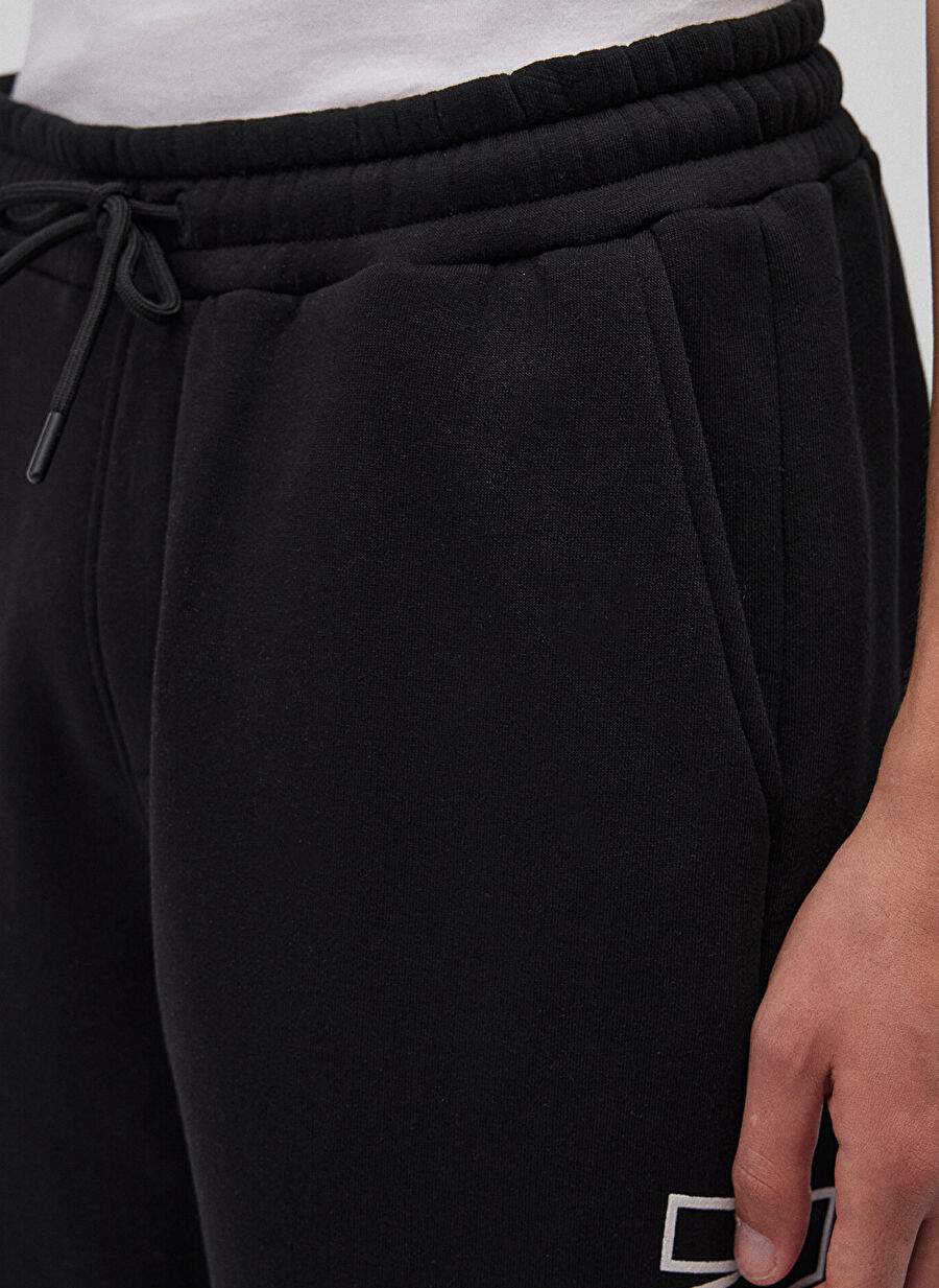 Siyah Erkek 100 Pamuk Esofman Alt M0010208 900 Mavi Baskili Esofman A — Product image 6 of 8