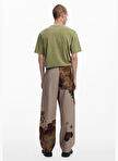 Desigual Haki Erkek Regular Fit T Shirt 25smtk13 Man Knit T Shirt Short Sle — Product image 17 of 20