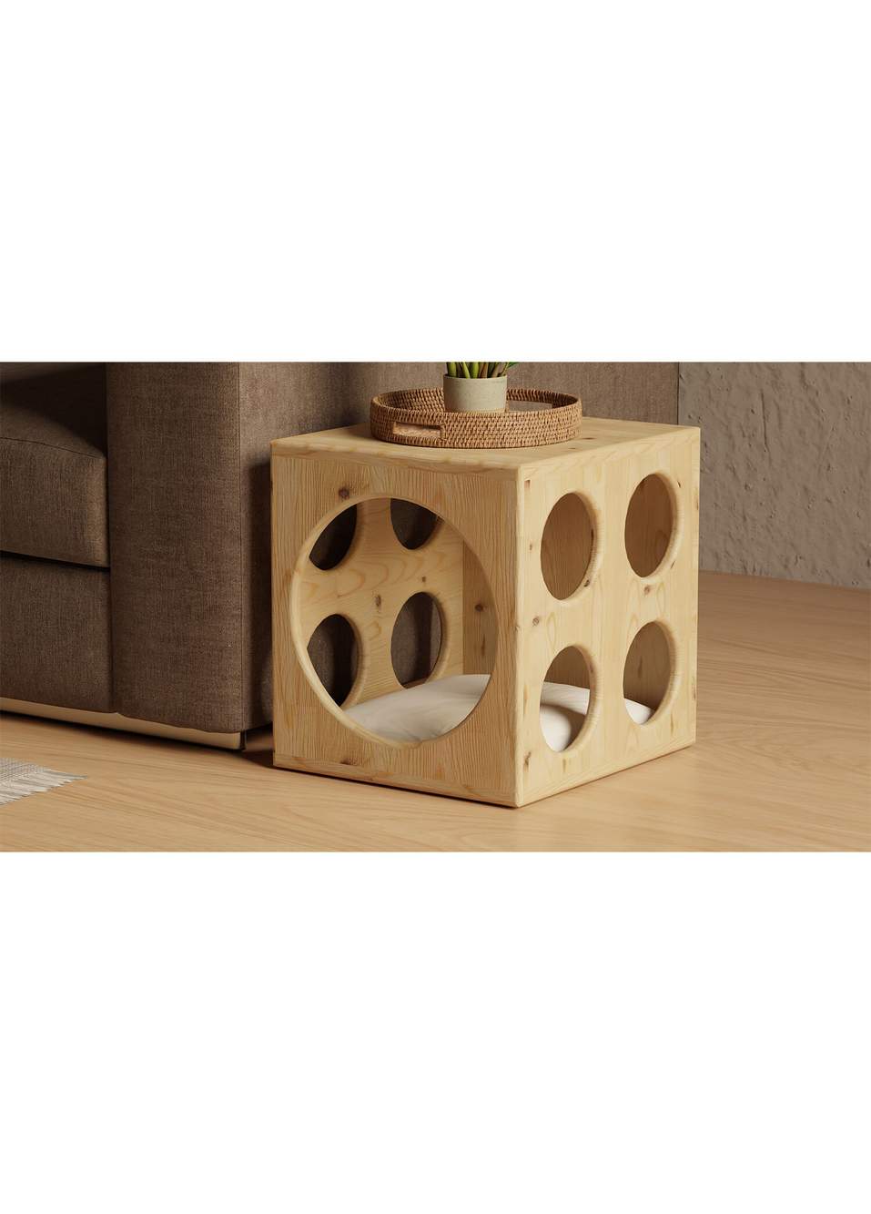MeowBox Küçük Irk Köpek ve Kedi Yatağı — صورة المنتج 6 من 7