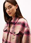 Tommy Jeans Pembe Kadn Standart Cizgili Ceket Dw0dw21662thc — Product image 20 of 20