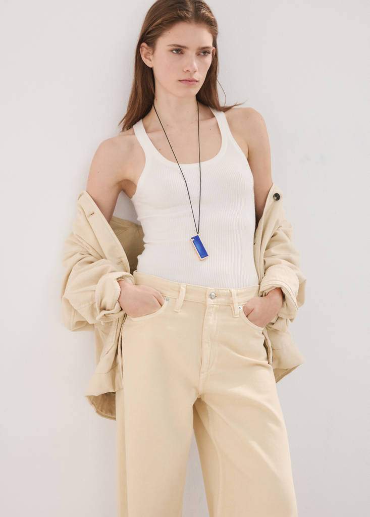 Wide leg mid-rise jeans — صورة المنتج 5 من 16