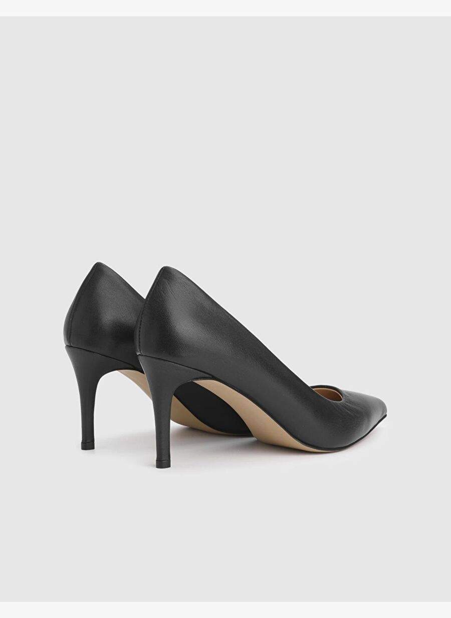 Haidee Hakiki Deri Siyah Kadın Stiletto — Product image 4 of 4