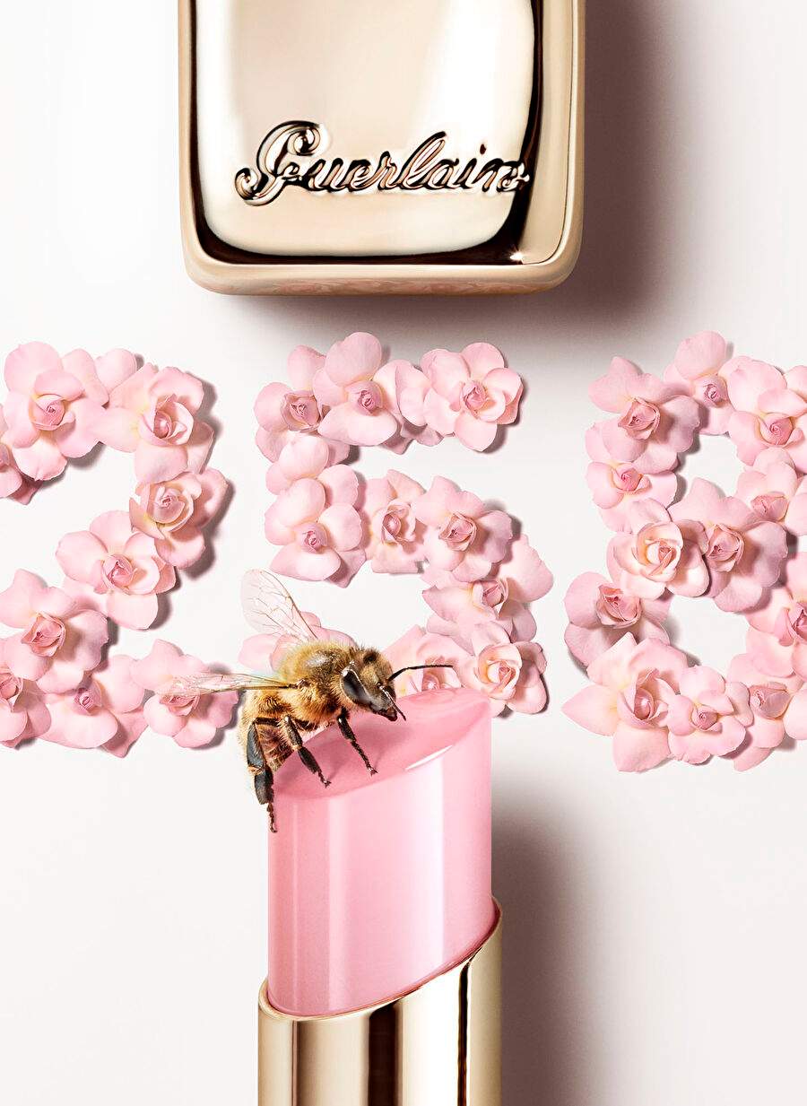 Guerlain Kisskiss النحل توهج 258 روز أحمر الشفاه — صورة المنتج 5 من 5