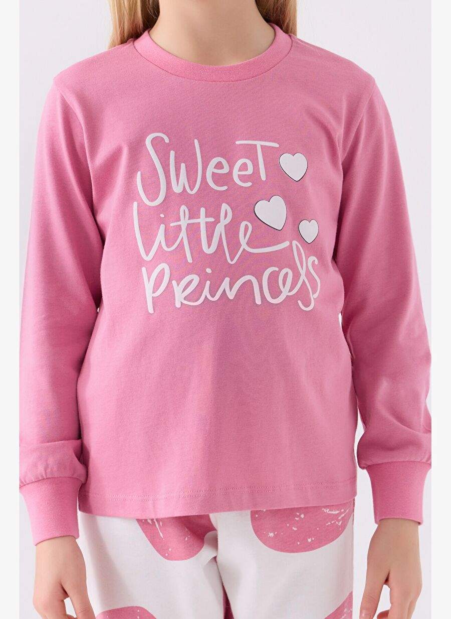 Rolypoly Kız Çocuk Pembe Uzun Kol Pijama Takım — Product image 8 of 10