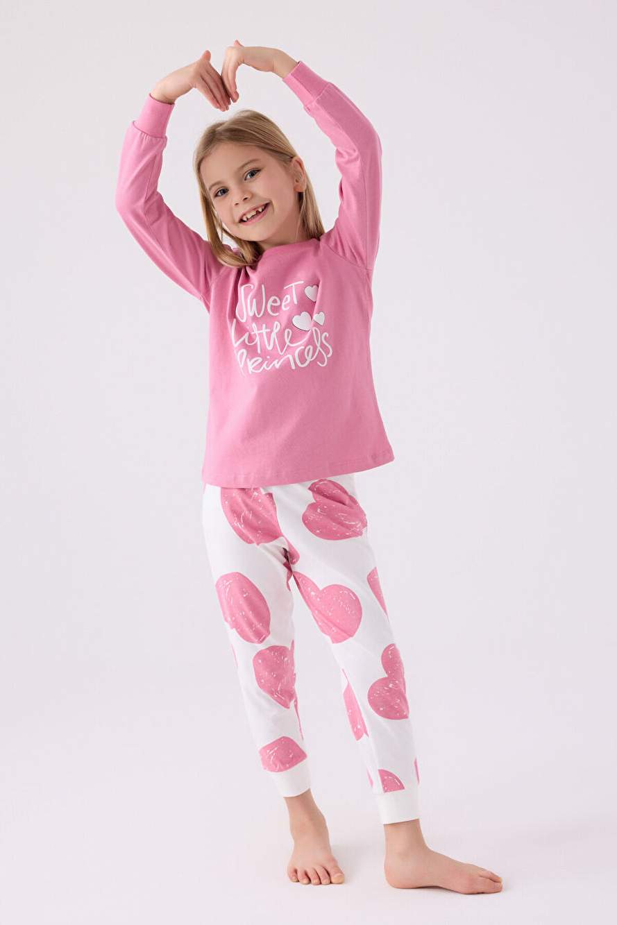 Rolypoly Kız Çocuk Pembe Uzun Kol Pijama Takım — Product image 6 of 10