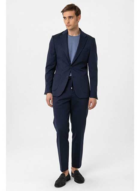 Antioch Navy Slim Fit Comfort Men's Takm