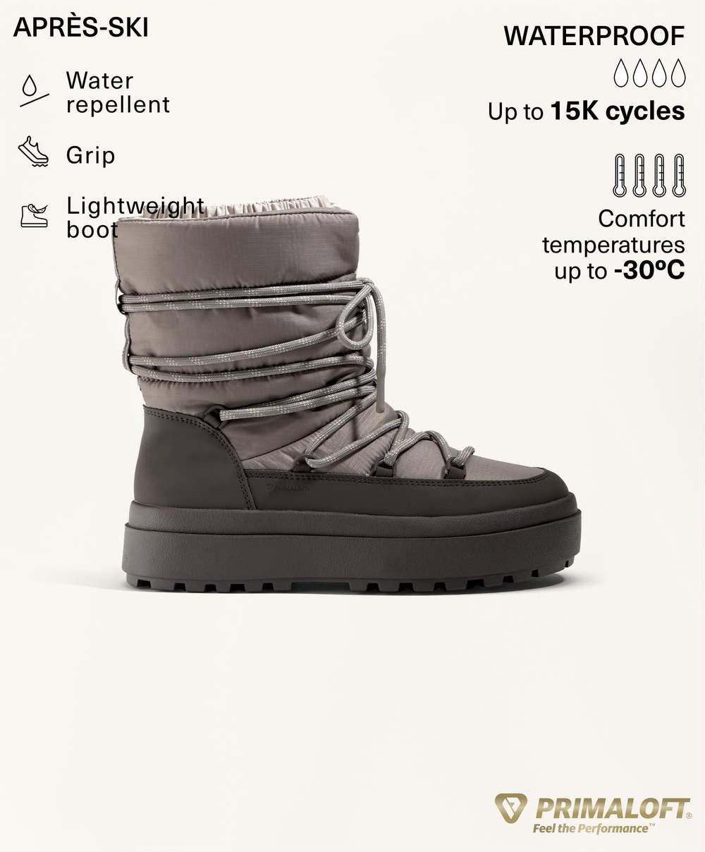 Combined lace-up boot — صورة المنتج 72 من 102