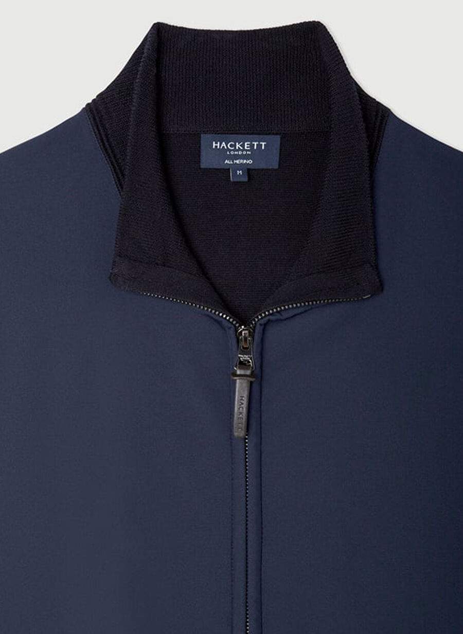 Lacivert Erkek 100 Yun Slim Fit Ceket Hm703111 — صورة المنتج 8 من 9