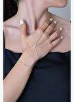 Luce Italyan Tasarm 18 Ayar Beyaz Altn Kaplama 37 Cm Gumus Sahmeran — Product image 16 of 40
