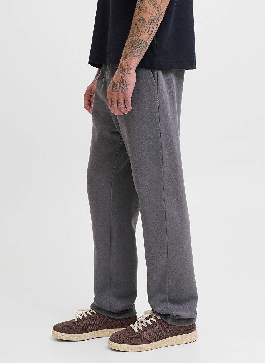 Gri Erkek Sweatpant 12279134 Jpstkane Bradley Uncuffed — Product image 3 of 5