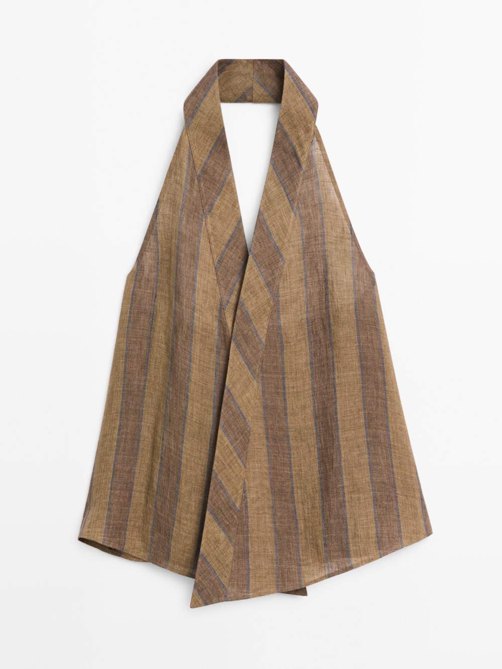 Printed waistcoat with crossover neckline — Product image 14 of 17