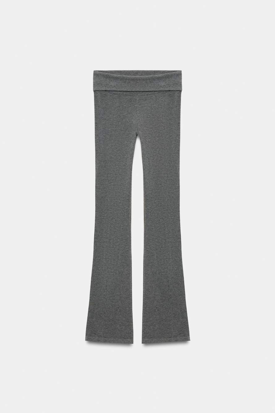 SEAMLESS FLARE TROUSERS — Product image 6 of 8