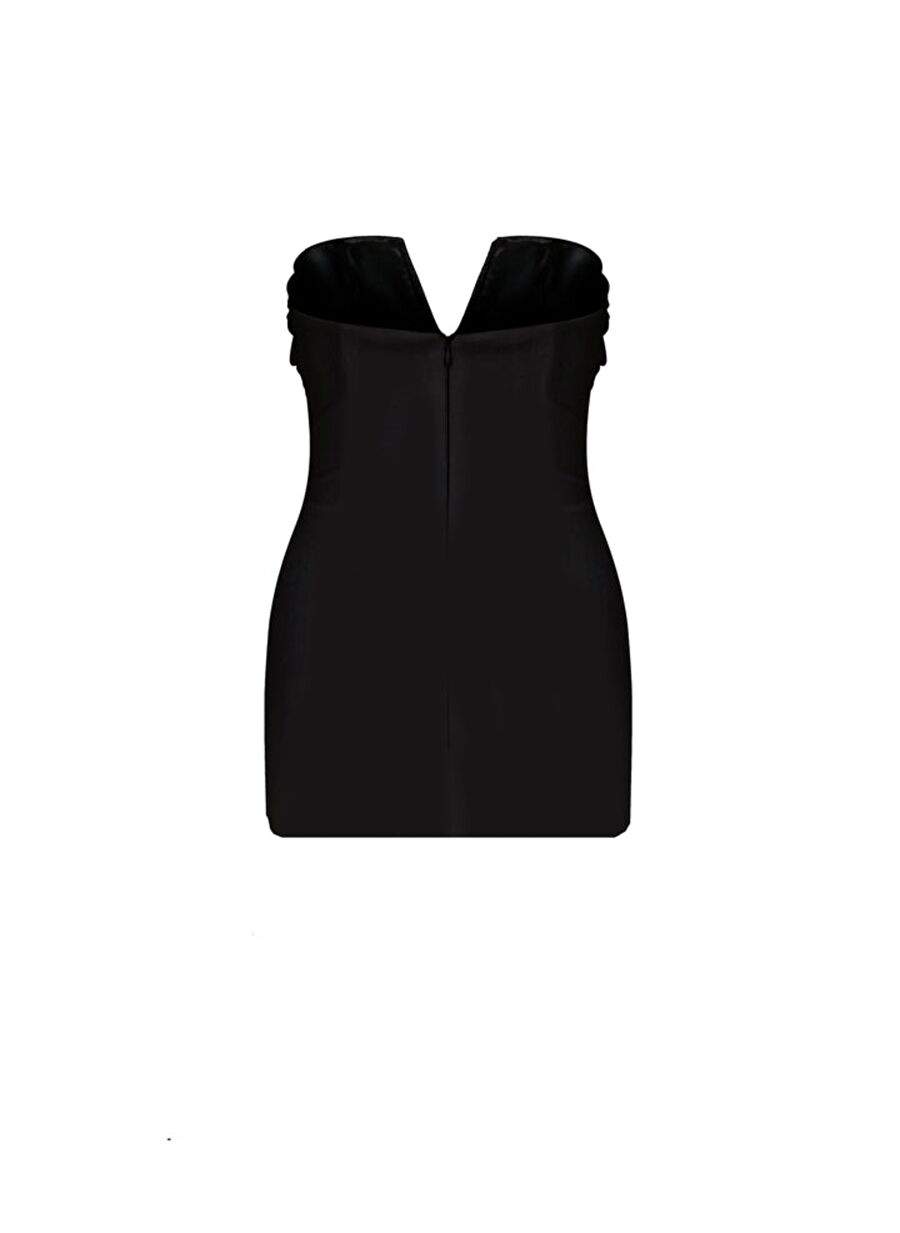 Miora Mini Crepe Dress Black — Product image 7 of 7