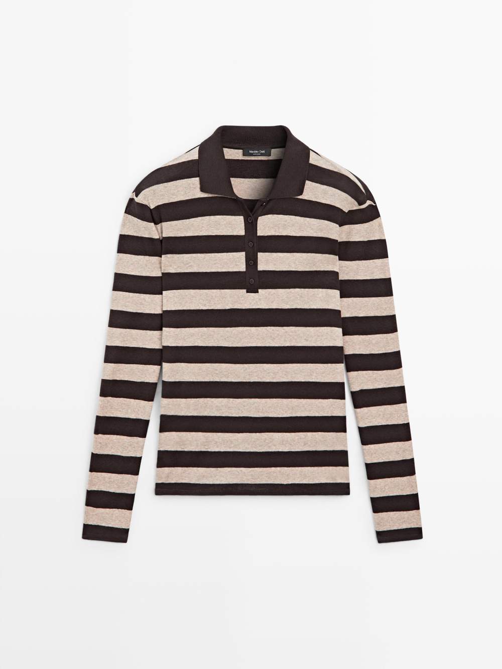 Cotton blend knit polo sweater — Product image 9 of 19